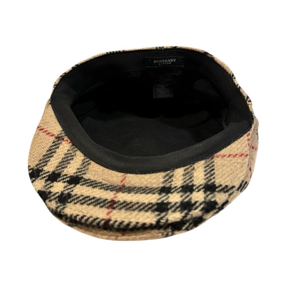 BURBERRY London Wool Cap - Picture 9 of 9